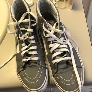 Vans girls high tops 9.5